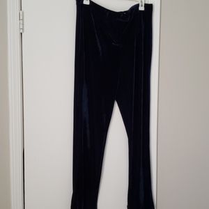 Navy Blue velvet pants